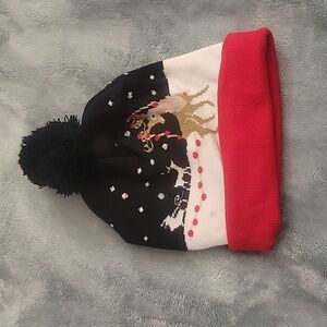 Light up Christmas beanie, 3 modes for lights, pom pom